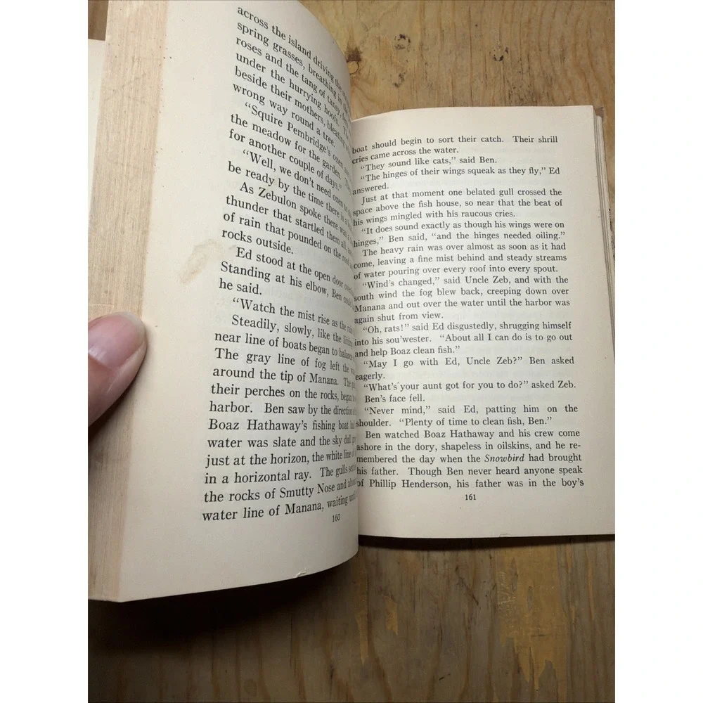 1933 Ben of Old Monhegan A Boy's Life by Sidney Baldwin hc ~ vintage 1930s